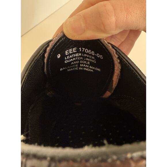 Florsheim Men’s Wingtip Brogue Oxford Shoes Burgundy Oxblood Leather 9 3E Wide - Picture 5 of 9